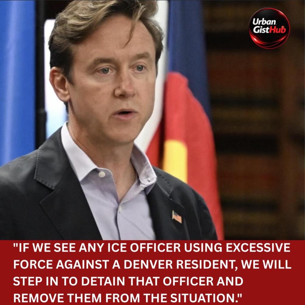 Denver Mayor Mike Johnston Says City Could Detain ICE Agents Over ‘Excessive Force’