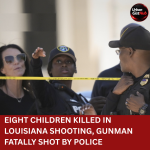 Eight children have been killed in a shooting spree in the southern